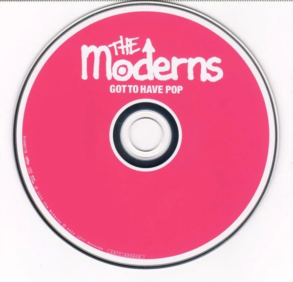 THE MODERNS, Got To Have Pop (1977 Records; 1977-A009CD, Japan 2004, Jewel Case) CD VG+/VG+ - Image 3