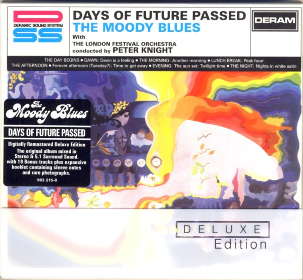 THE MOODY BLUES WITH THE LONDON FESTIVAL ORCHESTRA CONDUCTED BY PETER KNIGHT, Days Of Future Passed (Deram; 983 215-0, UK, Europe & US 2006, Deluxe Edition, SACD, Hybrid, Multichannel, Album 2xCD EX/EX