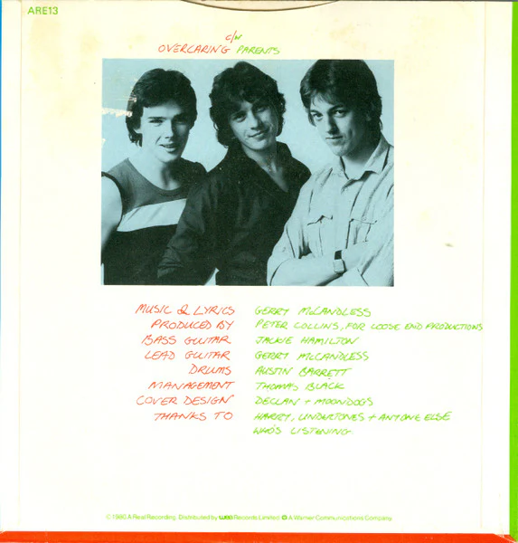 THE MOONDOGS, Who's Gonna Tell Mary? (Real Records; ARE 13, UK 1980, Picture Sleeve) 7" EX/EX - Image 2