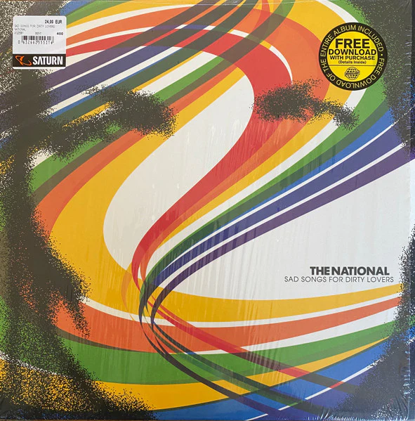 THE NATIONAL, Sad Songs For Dirty Lovers (Brassland; HWY-003, US 2017 Reissue, Matte Sleeve) LP VG+/VG