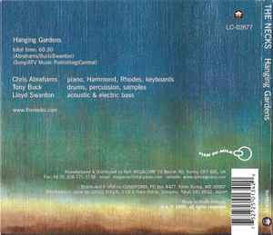 THE NECKS, Hanging Gardens (ReR Megacorp; RerNECKS1, , Digipak) CD VG+/VG+ - Image 2