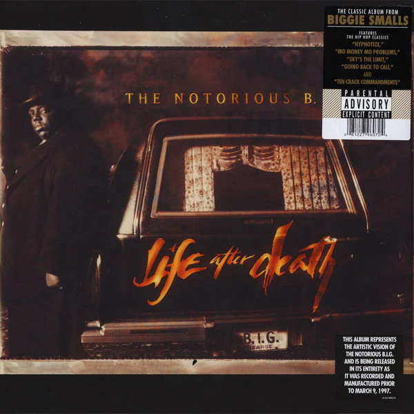 THE NOTORIOUS B.I.G, Life After Death (Bad Boy Records; 8122796070, UK 2017 Reissue, Insert) 3xLP NEW/NEW