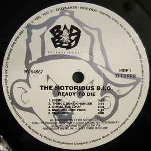 THE NOTORIOUS BIG, Ready To Die (Bad Boy ; R1 94567, Europe 2021 Reissue, Insert) 2xLP NEW/NEW - Image 3