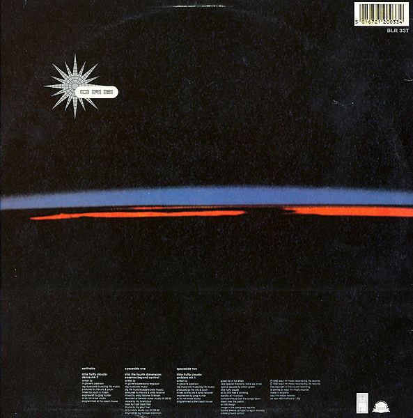 THE ORB, Little Fluffy Clouds (Big Life; BLR 33T, UK 1990, Picture Sleeve) 12" VG/VG+ - Image 2