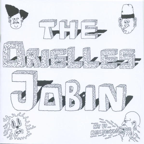 THE ORIELLES, Jobin (Art Is Hard Records; AIH44, UK 2016, Colouring Comic Book Sleeve, Flexidisc) 7" VG+/VG+