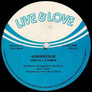 THE OVATIONS, Secret Admirer (Live And Love; LLDIS203, UK 1983, Plain sleeve) 12" /VG+ - Image 2