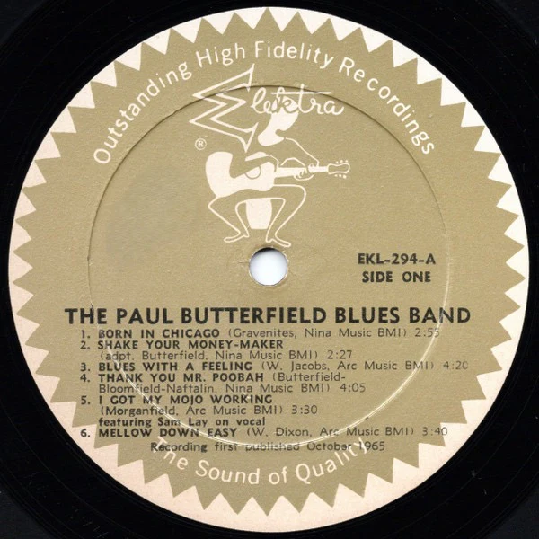 THE PAUL BUTTERFIELD BLUES BAND, The Paul Butterfield Blues Band (Elektra ; EKL 294, US 1965, Mono) LP VG/G+ - Image 3