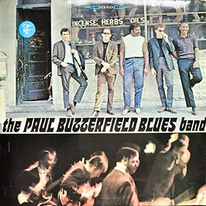 THE PAUL BUTTERFIELD BLUES BAND, The Paul Butterfield Blues Band (Elektra; EKL 294, UK (disc) 1965, Sleeve Printed in USA, 2nd UK Mono Issue) LP VG/G+
