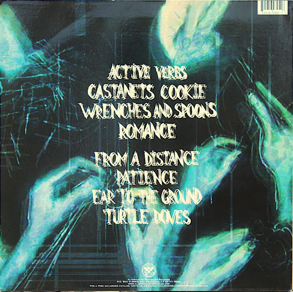 THE PHANTOM LIMBS, Displacement (Alternative Tentacles; Virus 305, US 2003, Insert) LP VG+/VG+ - Image 2
