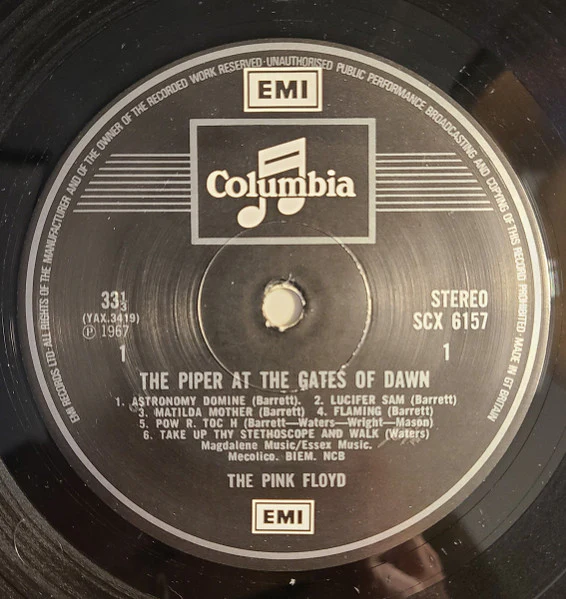 THE PINK FLOYD, The Piper At The Gates Of Dawn (Columbia Black/Silver, 2 EMI Boxes; SCX 6157, UK 1980s Reissue) LP VG/VG - Image 3