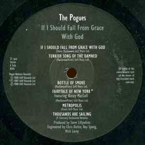 THE POGUES, If I Should Fall from Grace With God (Pogue Mahone; NYR 1, UK 1988, Inner) LP VG/VG - Image 3
