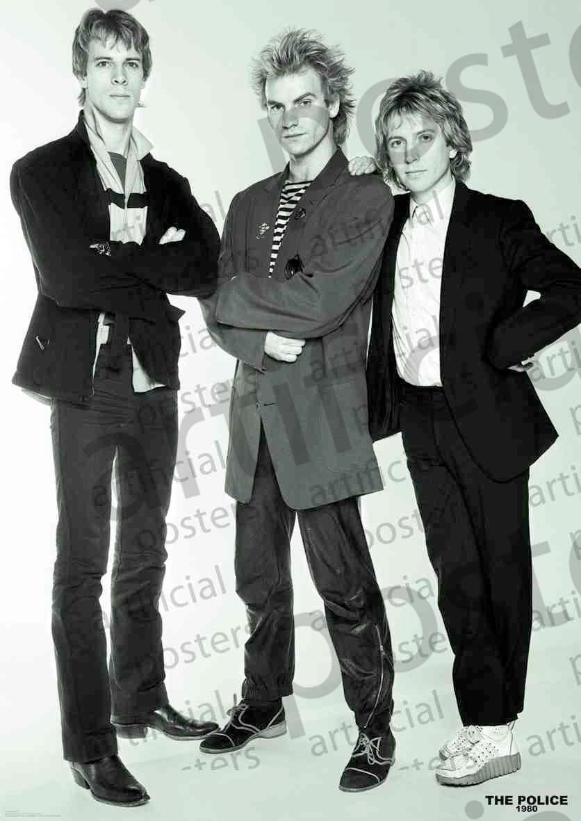 THE POLICE, Poster (84.1cm x 59.4cm; ART169, UK ) Accessories NEW/NEW