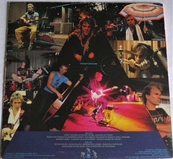 THE POLICE, Zenyatta Mondatta (A&M Records; AMLH 64831, UK 1980, Inner) LP VG/VG - Image 2