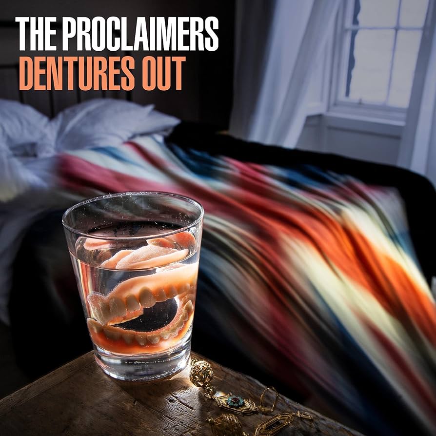 THE PROCLAIMERS, Dentures Out (Cooking Vinyl; COOKLP864, 2022, Inner) LP EX/EX