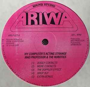 THE ROBOTIKS, My Computer's Acting Strange (Ariwa; ARILP027, UK 1986) LP VG+/EX - Image 3