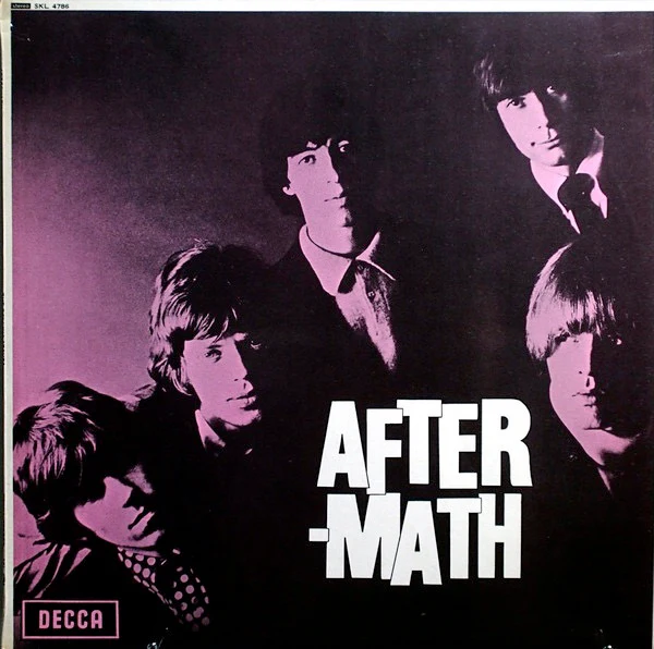 THE ROLLING STONES, Aftermath (Decca Small Dark Blue Boxed; SKL 4786, UK 1974 Reissue, Laminated Front Sleeve, Stereo) LP VG+/VG