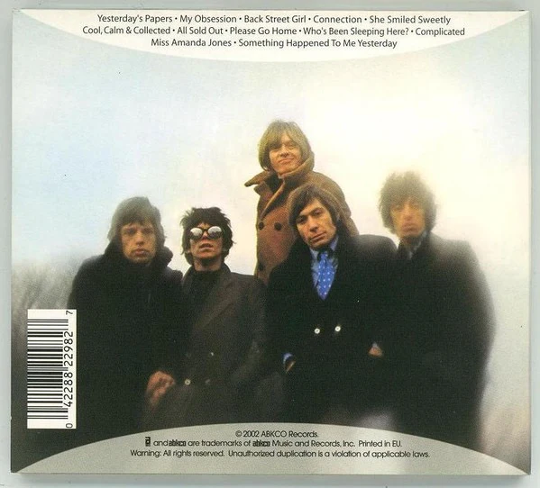 THE ROLLING STONES, Between The Buttons (UK) (ABKCO; 8822982, Europe 2002 Reissue, Digipak) SACD VG+/VG+ - Image 2