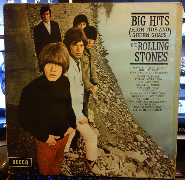 THE ROLLING STONES, Big Hits (High Tide & Green Grass) (Decca Green Unboxed; TXS101, UK 1966, Gatefold, Stapled Booklet, Stereo ) LP VG/VG - Image 2