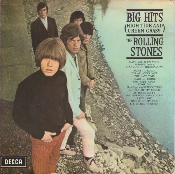 THE ROLLING STONES, Big Hits (High Tide & Green Grass) (Decca Light Blue Unboxed; TXL101, UK 1966, Gatefold, Stapled In Booklet, Mono 1st Press) LP VG/G+ - Image 2