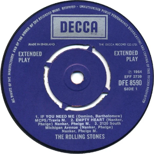 THE ROLLING STONES, Five By Five (Decca; DFE 8590, UK 1972 Reissue, Flipback Sleeve), SALE - Up to 50% Off the Original Price 7" VG+/VG+ - Image 3