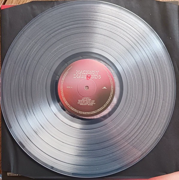 THE ROLLING STONES, Hackney Diamonds (Polydor; 5546460, UK & Europe 2023, Gatefold, Inner, Diamond Clear Vinyl) LP NEW/NEW - Image 3