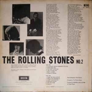 THE ROLLING STONES, No. 2 (Decca Red Unboxed; LK 4661, UK 1965, Non Flipback James Upton Sleeve, First mono pressing, red/silver grooved labels with large unboxed Decca logos, Made In Englan LP VG/G+ - Image 2