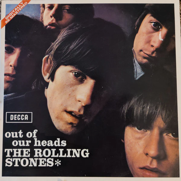 THE ROLLING STONES, Out Of Our Heads (Decca; LKD 5336, UK 1984 Reissue, Mono Remaster, 'Digitally Re-mastered' label, US Tracklist) LP VG/VG