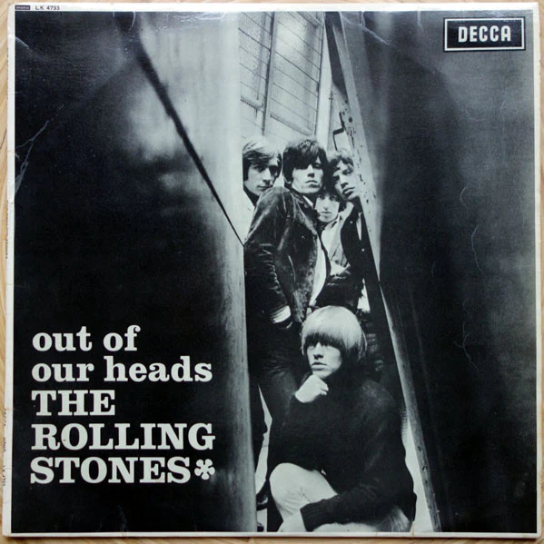 THE ROLLING STONES, Out Of Our Heads (Decca; LK 4733, UK 1965, Laminated Front Sleeve, Mono) LP VG/G+