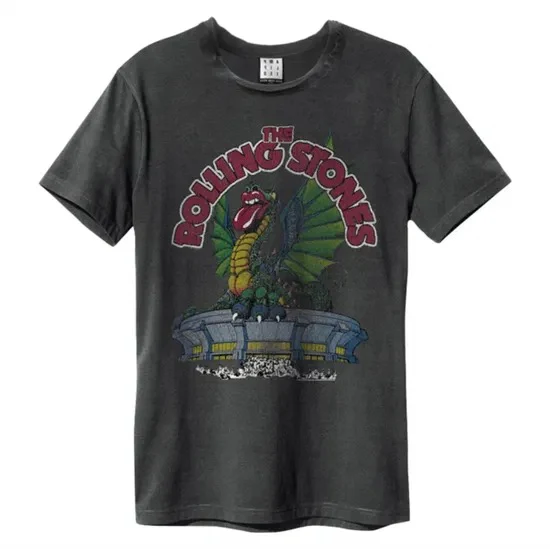 THE ROLLING STONES, Rolling Stones US 1972 T-shirt Medium (Amplified; , UK , Charcoal) Accessories NEW/NEW