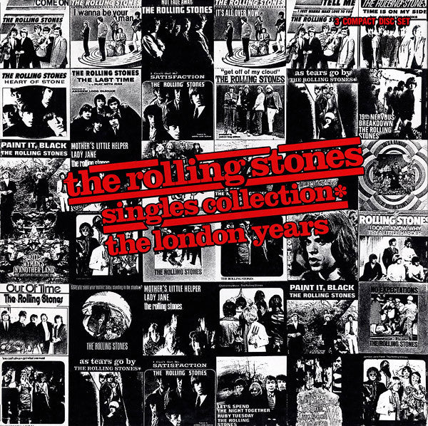 THE ROLLING STONES, Singles Collection The London Years (ABKCO; 1218-2, US 1989, CD In LP Sized Box Sleeve, Booklet & Insert) 3xCD VG/VG+