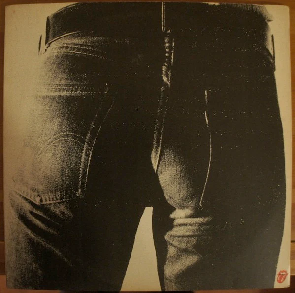 THE ROLLING STONES, Sticky Fingers (Rolling Stones; COC59100, UK 1971, Small ALFA Engraved Zip Sleeve, Insert, No Promotone On Labels) LP G+/G - Image 2