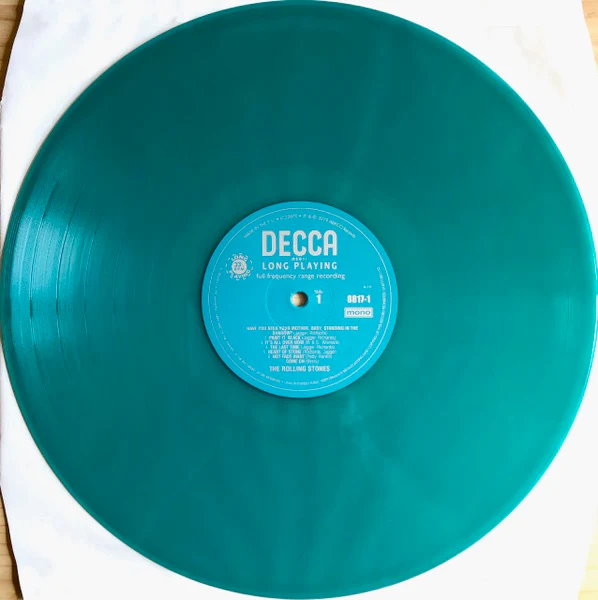THE ROLLING STONES, Through The Past, Darkly (Big Hits Vol. 2) (Decca; SKL 8818-1, Europe 2019 Reissue, Gatefold, Insert, 180 Gram Green Vinyl. Mono.) LP VG+/VG+ - Image 3