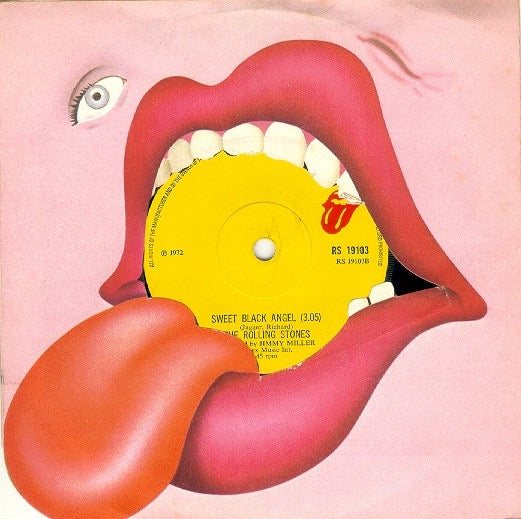 THE ROLLING STONES, Tumbling Dice (Rolling Stones Records; RS 19103, UK 1972, Die Cut Company Sleeve, Solid Centre) 7" VG/VG+ - Image 2