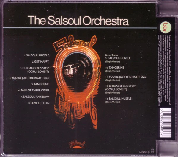 THE SALSOUL ORCHESTRA, The Salsoul Orchestra (Big Break Records; CDBBR 0101, UK 2012 Reissue) CD EX/EX - Image 2