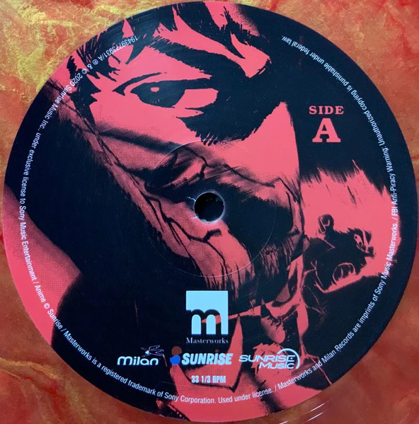 THE SEATBELTS, Cowboy Bebop (Original Series Soundtrack) (Milan; 19439773931, US 2020, Limited Edition. Red Translucent Marble/Purple Translucent Marble Vinyl) LP VG+/VG+ - Image 3