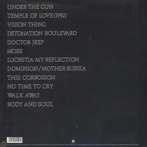 THE SISTERS OF MERCY, Greatest Hits Volume One - A Slight Case Of Overbombing (Merciful Release; 0190295695071, Europe 2018 Reissue, Gatefold, Black Vinyl), SALE - Up to 50% Off the Original 2xLP NEW/NEW - Image 2