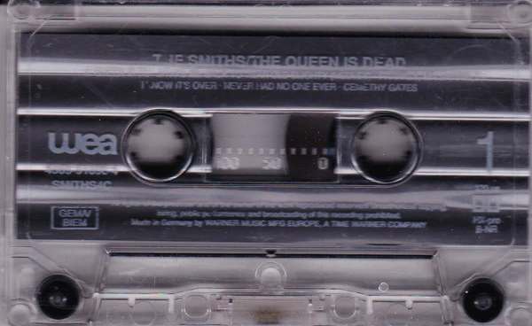 THE SMITHS, The Queen Is Dead (WEA; 4509-91896-4, Europe 1993) Cassette VG+/VG+ - Image 3