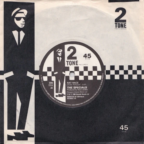 THE SPECIALS, Rat Race (Two-Tone Records Paper Labels; CHS TT11, UK 1980, Company Sleeve) 7" VG/VG - Image 3