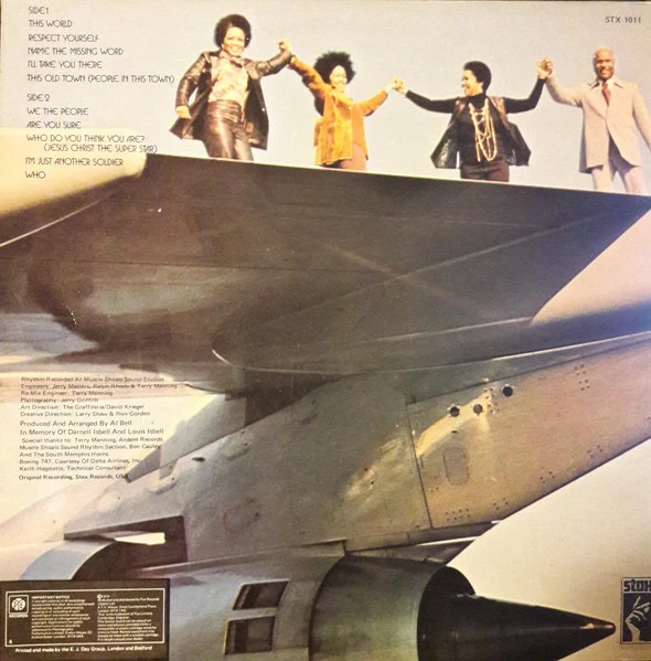 THE STAPLE SINGERS, Bealtitude: Respect Yourself (Stax; STX 1011, UK 1974 Reissue, Laminated Sleeve) LP VG/VG - Image 2