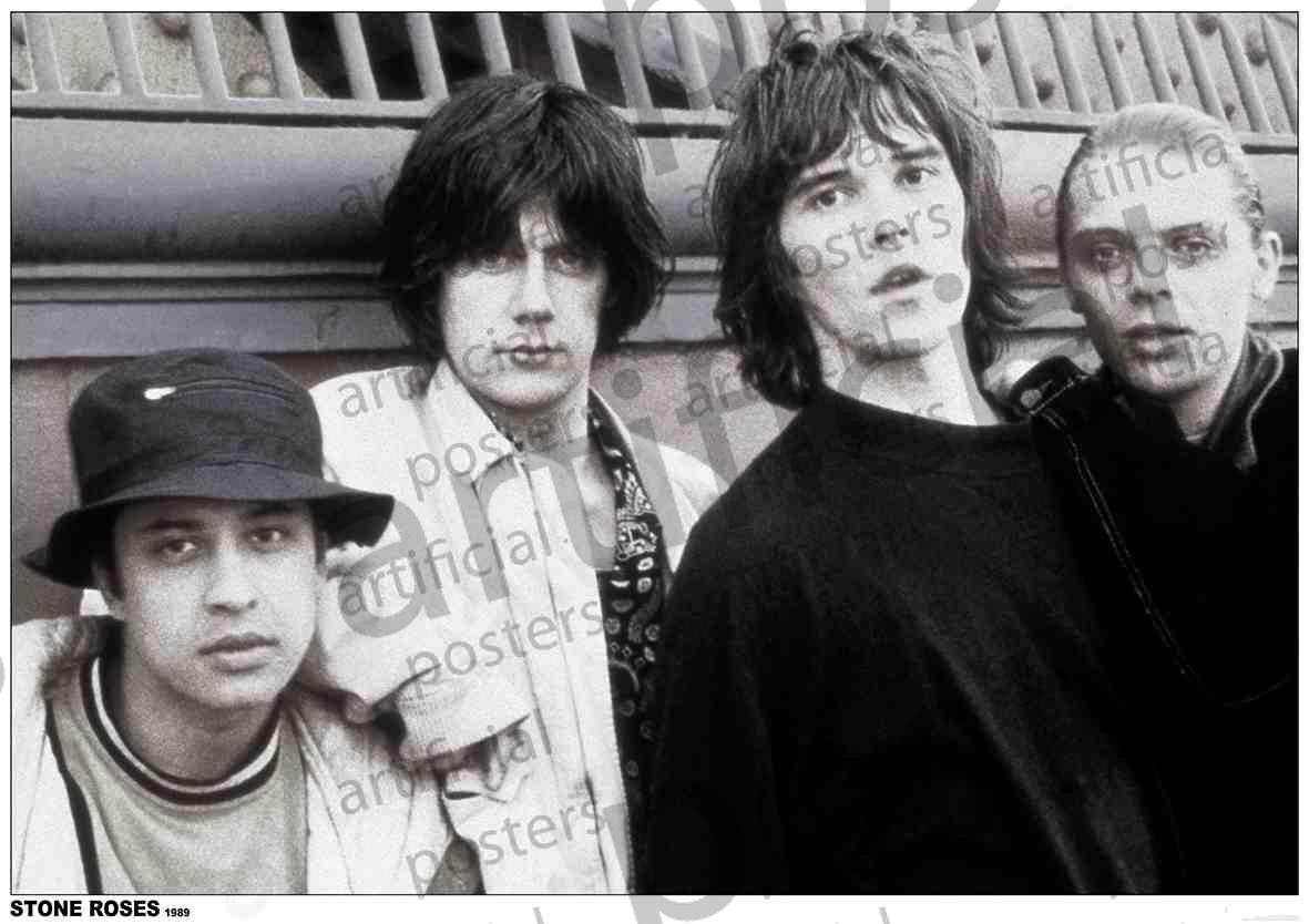 THE STONE ROSES, Poster 1989 (84cm x 60cm ; ART255, UK ) Accessories NEW/NEW