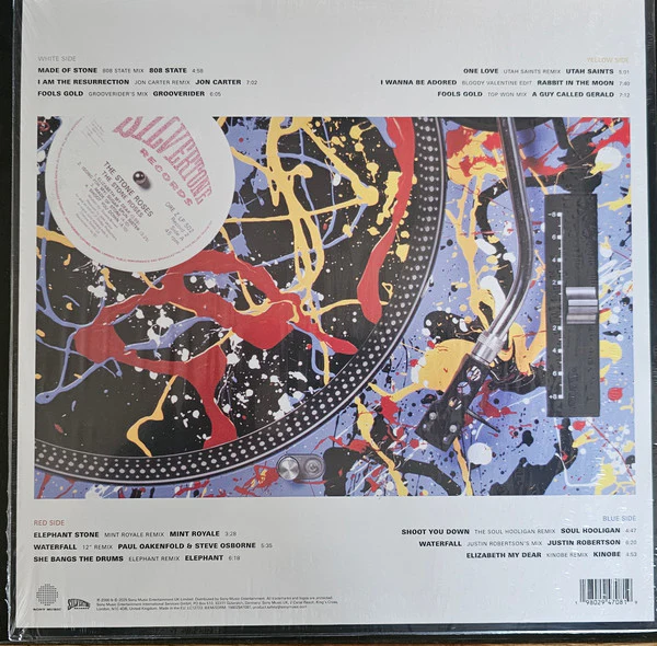 THE STONE ROSES, The Remixes (Music On Vinyl; 19802947081, UK 2025 Reissue, 2 Inners) 2xLP NEW/NEW - Image 2