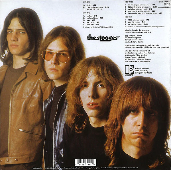 THE STOOGES, The Stooges (Elektra; 081227323714, Europe 2005 Reissue, Gatefold, Company Inners) 2xLP VG+/VG+ - Image 2