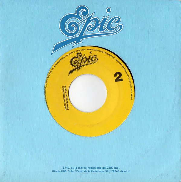 THE STRANGLERS, Always The Sun (Epic ; ARIE 2584, Spain 1990, Promo, Plain Sleeve, Single Sided) 7" /VG - Image 2