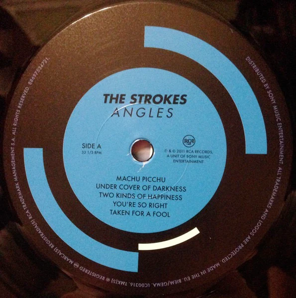 THE STROKES, Angles (RCA ; 88697534721, Europe 2011, Gatefold) LP NEW/NEW - Image 3