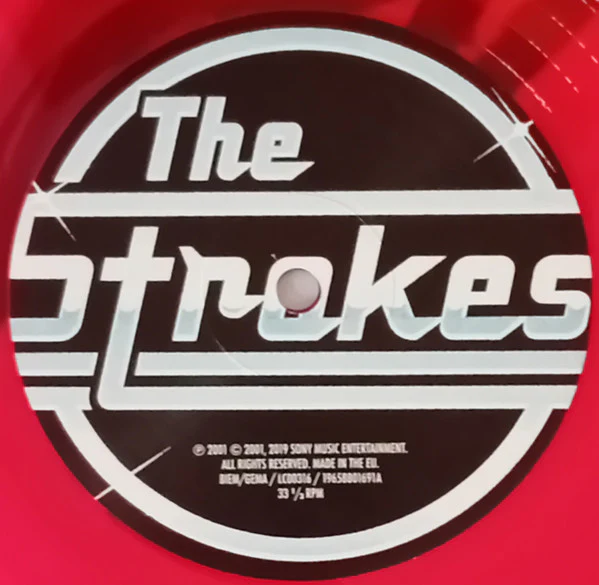 THE STROKES, Is This It (RCA; 19658801691, Europe 2024 Reissue, Red Transparent) LP NEW/NEW - Image 3