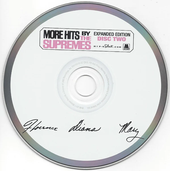 THE SUPREMES, More Hits By The Supremes (Motown; B0016210-02, US 2011, Quadruple Digipak), SALE - Up to 50% Off the Original Price  2xCD VG+/VG+ - Image 3