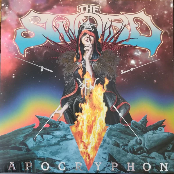 THE SWORD, Apocryphon (Razor & Tie; 7930183356-1, US 2012, Gatefold Sleeve with Silver Embossed Accents, Inner, Orange Lava Vinyl) LP VG+/EX