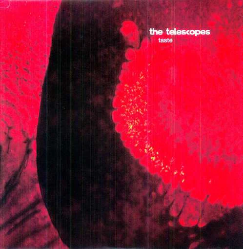 THE TELESCOPES, Taste (BOMP!; BLP4104-1, US 2011, Red Clear Vinyl) LP VG+/VG+