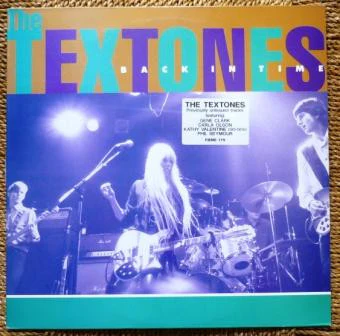 THE TEXTONES, Back In Time (Demon Records; FIEND 179, UK & Europe 1990, Stickered Picture Sleeve), SALE - Up to 50% Off the Original Price LP VG/VG