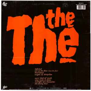 THE THE, Infected (Epic ; EPC 26770, UK 1986, Torture Sleeve, Inner, Poster) LP VG+/VG+ - Image 2